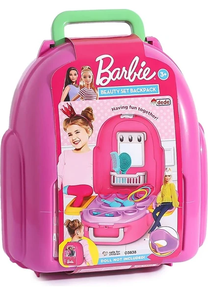 Barbie Güzellik Set Sırt Çantası