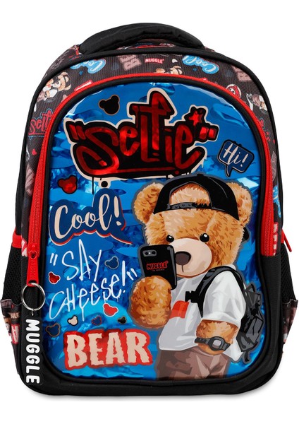 Unisex Çocuk Muggle Cool Bear Ilkokul Çantası MU3809