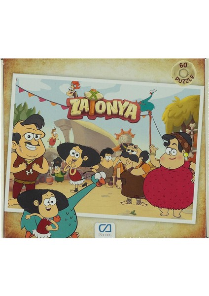CA Oyuncak Zatonya Puzzle 60 Parça 5+ Yaş