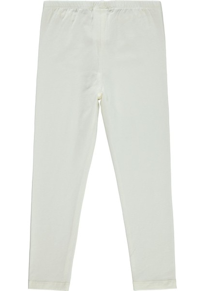 Kız Çocuk Tayt 10-13 Yaş Ekru fiyatları