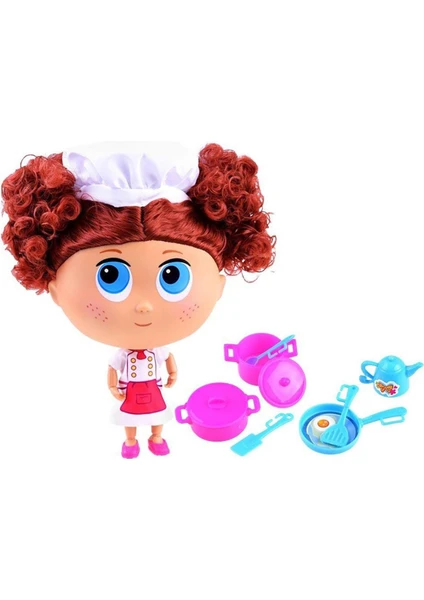 Birlik Toys Birlik Oyuncak Koca Göz Ailesi Aşçı Bebek