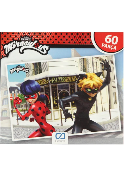 Ca Games Miraculous Puzzle 60 Parça