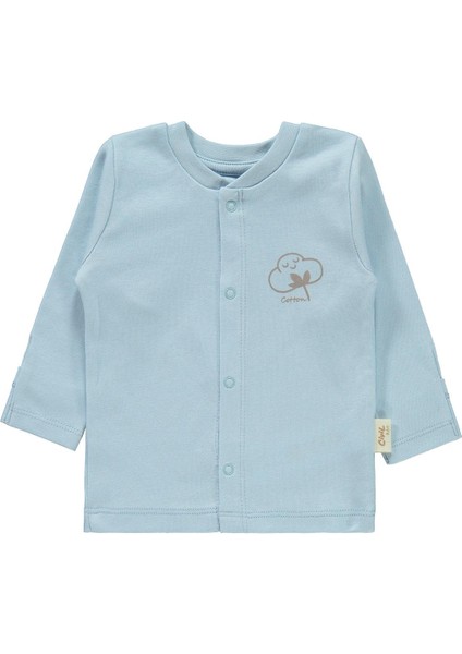 Bebek Organik Pijama Takımı 0-6 Ay Mavi modelleri