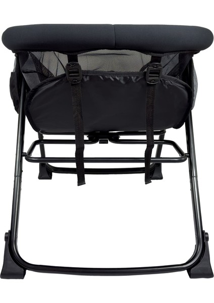 1732 Alüminyum Anne Yanı Katlanır Beşik Siyah-Gri fırsatları