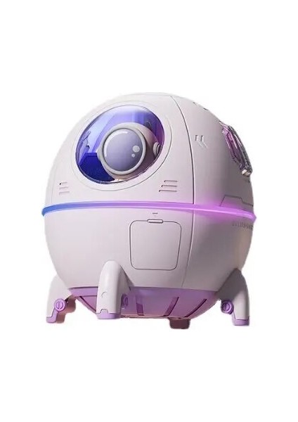 Ev Portable Office Masa Üstü USB Astronaut Space Capsule Air Humidifier Diffuser 220ML Renkli LED Light Christmas Gift (Yurt Dışından)