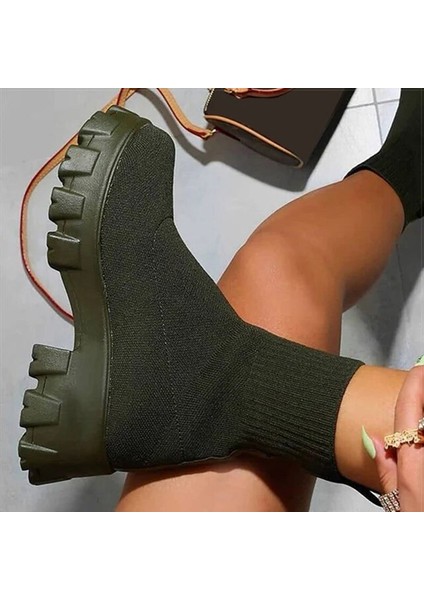Kad In Sneakers Kad Inlar Için 2023 Spor Ayakkabı Platformu Zapatillas Mujer Topuklu Sonbahar Kış Sneakers Kadınlar Rahat Ayakkabılar Platformu 43 (Yurt Dışından)