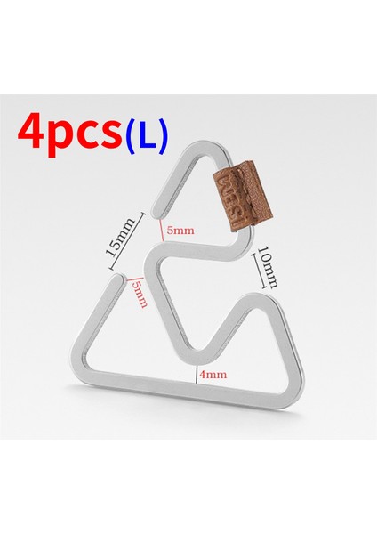 4'lü Üçgen Askı Kancası-L (Yurt Dışından)