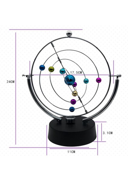 Kinetik Sanat Asteroid - Elektronik Sürekli Hareket Masası Oyuncak Dekorasyonu (Yurt Dışından) indirimleri