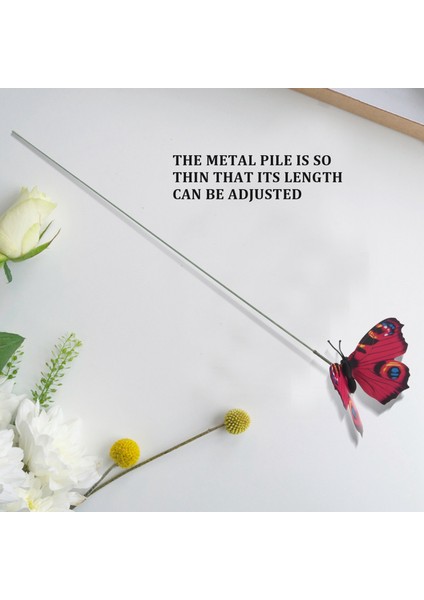 100 Adet Renkli Kelebek Kazıkları Bahçe Saksı Dekorasyonu (Yurt Dışından) indirimleri