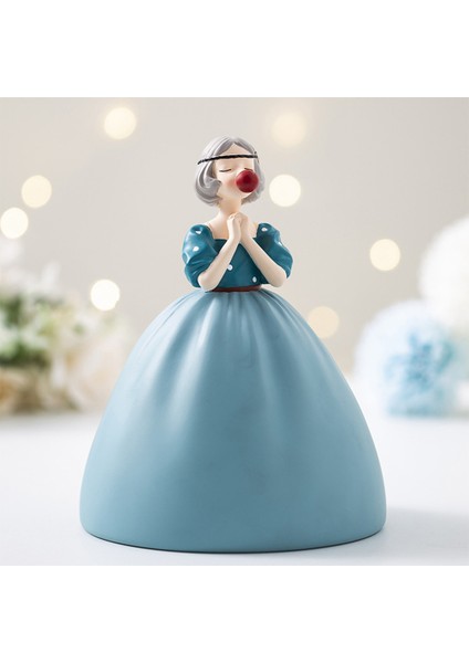 Ev Dekorasyonu Iskandinav Tarzı Kabarcık Kız Heykel Yaratıcı Hediye (Pembe) (Yurt Dışından) fırsatları