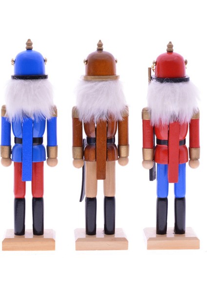 25CM Fındıkkıran Asker Kukla Noel Sahne Dekorasyonu Kırmızı (Yurt Dışından) fırsatları