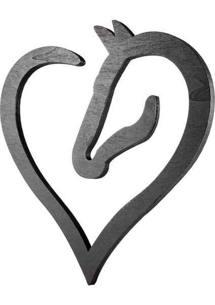 Asılı Aşk Atı Kalp Ahşap Duvar Sanatı Ev Dekor Ahşap At (Yurt Dışından) indirimleri
