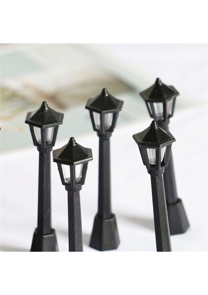 20 Adet Dollhouse Bebek Evi Mikro Peyzaj Dekorasyon Sokak Lambası (Yurt Dışından)