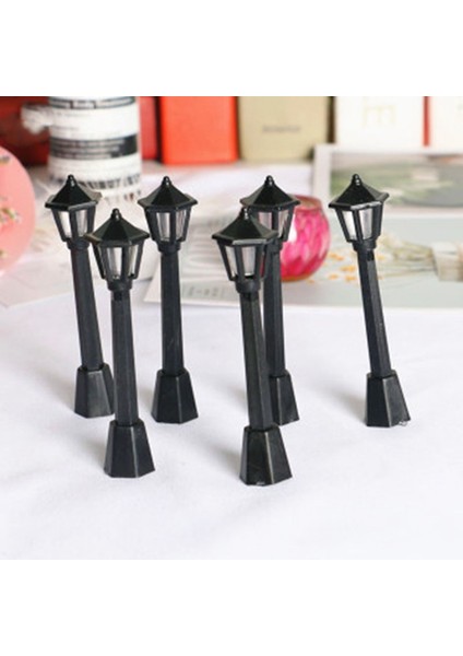 20 Adet Dollhouse Bebek Evi Mikro Peyzaj Dekorasyon Sokak Lambası (Yurt Dışından) modelleri