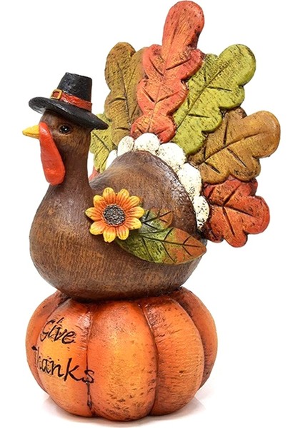 Mini Küçük Balkabağı Hindi Heykeli, Siving Masa Dekoru (Yurt Dışından) fiyatları