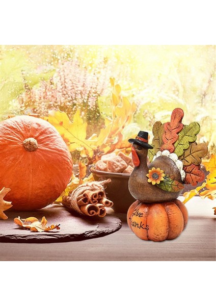 Mini Küçük Balkabağı Hindi Heykeli, Siving Masa Dekoru (Yurt Dışından) modelleri