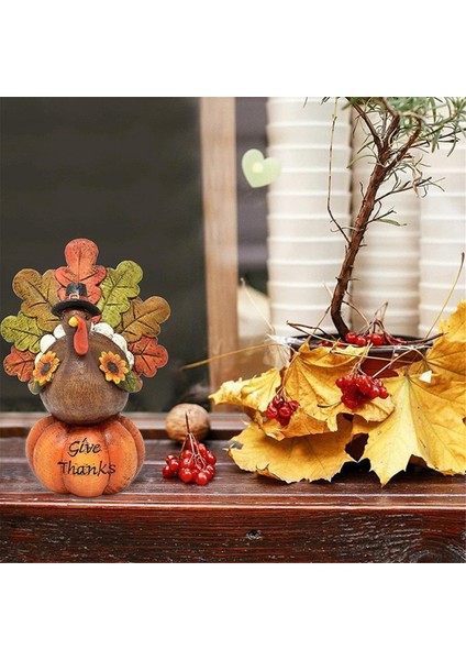 Mini Küçük Balkabağı Hindi Heykeli, Siving Masa Dekoru (Yurt Dışından) indirimleri