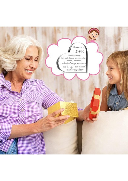 Anıt Yas Hediyeleri Kristal Cam Kalp Taziye Hediyeleri (Yurt Dışından) modelleri