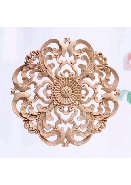 Adet Ahşap Oymalı Onlay Aplike Boyasız Ahşap Aplike Vintage (Yurt Dışından) fırsatları