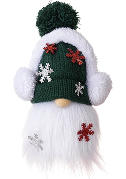 Gnomes Çiftlik Evi Iskandinav Gnomes Peluş Süsler Yeşil (Yurt Dışından)