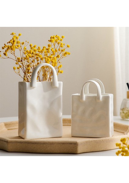 Iskandinav Ev Deco Çanta Çiçekler Için Seramik Vazolar Modern Oda Dekoru A (Yurt Dışından) fiyatları