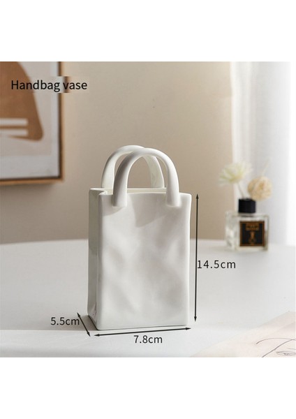 Iskandinav Ev Deco Çanta Çiçekler Için Seramik Vazolar Modern Oda Dekoru A (Yurt Dışından) indirimleri