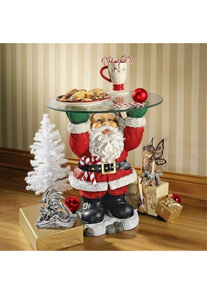 Noel Noel Baba Aperatif Tepsisi Rafı Eğlenceli Noel Partisi Süslemeleri (Yurt Dışından)