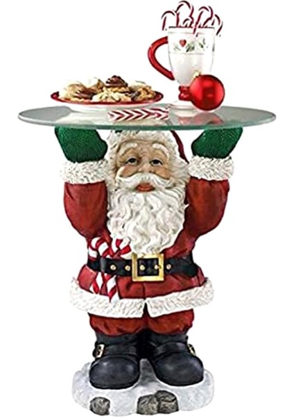 Noel Noel Baba Aperatif Tepsisi Rafı Eğlenceli Noel Partisi Süslemeleri (Yurt Dışından)