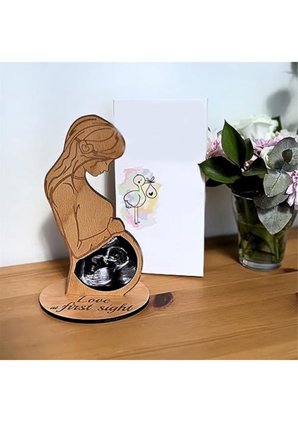 Hamile Kadın Sonogram Resim Çerçevesi Ilk Kez Anneye Hediye (Yurt Dışından) fırsatları