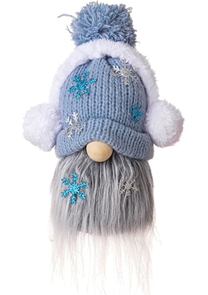 Gnomes Çiftlik Evi Iskandinav Gnomes Peluş Süsler Mavi (Yurt Dışından)