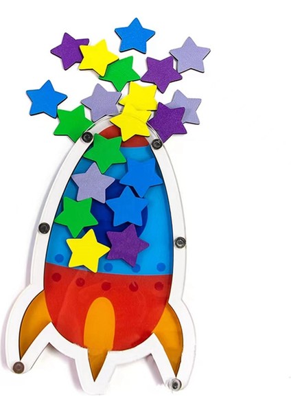 Çocuklar Için Sınıf Ödül Kavanozları Yeni Yürümeye Başlayan Çocuklar Için Yıldız Kavanoz Ödül Sistemi A (Yurt Dışından)