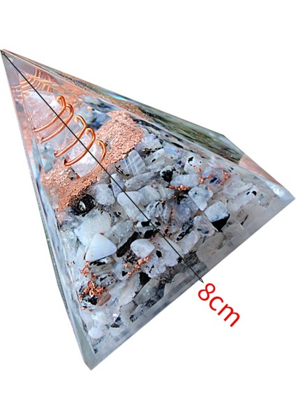 Kristal Sütun Ezilmiş Taş Piramit Süsler, Ev El Sanatları Süsler (Yurt Dışından) fiyatları