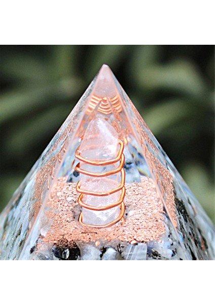 Kristal Sütun Ezilmiş Taş Piramit Süsler, Ev El Sanatları Süsler (Yurt Dışından) fırsatları