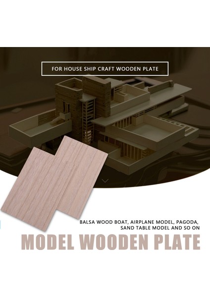 10 Adet Ahşap Plaka 150*100*2MM Ev Gemi Zanaat Modeli Dıy (Yurt Dışından)