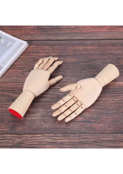 7inç Ahşap Karşılıklı Sol/sağ Manken (Sol+Sağ El) (Yurt Dışından) indirimleri