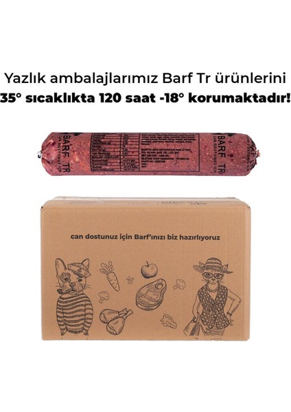 Mix Barf 20 kg Aç Bitir Paket Köpek Maması