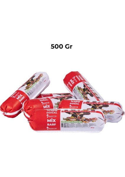 Mix Barf 6 kg Salam Paket Köpek Maması