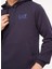 Kapüşon Yaka Lacivert Erkek Sweatshırt 6RPM10PJRJZ0554 4