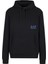 Kapüşon Yaka Siyah Erkek Sweatshırt 6RPM10PJRJZ0200 1