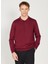 ALTINYILDIZ CLASSICS Erkek Bordo Standart Fit Normal Kesim Polo Yaka Triko Kazak 1
