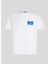 Bisiklet Yaka Beyaz Erkek T-Shirt 231D1706_KLJ Regular Sslv Logo Tee 5