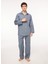 Antrasit Erkek Pijama Takımı TDNPJM001110 1