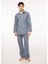 Antrasit Erkek Pijama Takımı TDNPJM001110 2