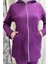 ​kapşonlu Cep Detayli Eşofman Takımı BRC1602 Mor 1