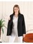 Beli Kuşaklı Kadın Blazer Ceket 5