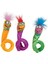 Springy Worms Kedi Otlu 2'li Peluş Kedi Oyuncağı 1