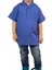 Kısa Kol Bodrum Erkek Çocuk T-Shirt Saks 3