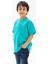 Kısa Kol Bodrum Erkek Çocuk T-Shirt Turkuaz 3