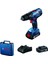 Professional GSB 180 Li 18 Volt 2.0 Ah Çift Akülü Darbeli Delme Vidalama 1