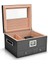 Sedir Ağacı Camlı Karbon Fiber Çekmeceli Humidor Puro Kutusu RD13 2